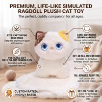Jouet en peluche OEM personnalisé avec fonction interactive et technologie d'assistant vocal pour des solutions de jouets personnalisés pour les marques