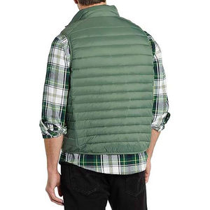 Meilleure vente Veste en toile légère pour hommes pour l'hiver Gilet bouffant coupe-vent avec style High Street en polyester - Product Image 5