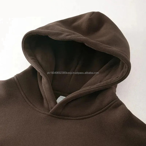 Sudadera con Capucha Unisex de Alta Calidad, 100% Algodón, Estilo Francés, Hombros Caídos, 400 GSM, Personalizable para Hombre - Product Image 3