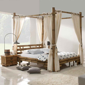 Giá tốt nhất tre khung giường nữ hoàng kích thước cho phòng ngủ dấu sinh thái thân thiện tán giường kích cỡ khác nhau - Product Image 5