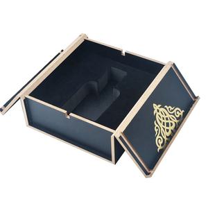 Vente chaude Emballage sur mesure Boîte magnétique Boîte magnétique en tissu de bonne qualité Dernière conception Boîte magnétique à double porte - Product Image 4