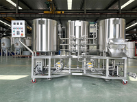 Système de brassage de bière électrique compact 100L 1BBL 150L pour kit complet de brassage à domicile