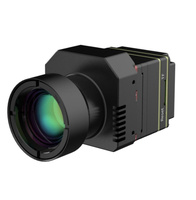 Caméra thermique à montage fixe 640x512 avec capteur infrarouge, mesure de température par IA, détection d'incendie, caméra réseau industrielle