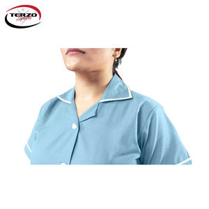 Nouveau Style personnel médical uniforme unisexe hôpital vêtements pour hommes Polyester mode conceptions gommage uniforme en toile - Product Image 5