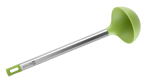 Mestolo da portata Prior 35cm in silicone e acciaio inossidabile (Bra A197007) - Product Image 1