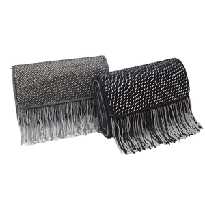 Sac à main perlé de soirée élégant pour femmes avec décoration à paillettes Type de fermeture ouverte Prix compétitif Exportation directe du vendeur - Product Image 1