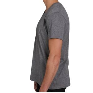 Proveedor de excedentes de Bangladesh, camisetas de manga corta con cuello redondo, camiseta blanca lisa de mezcla de algodón para hombre, camiseta Kint para hombre, ropa - Product Image 6