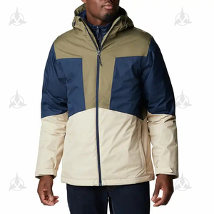 Nouveau design Veste coupe-vent à capuche respirante imperméable en nylon 100% pour hommes en vente en gros - Product Image 1