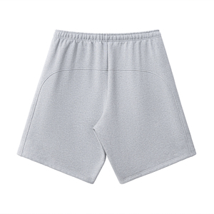 กางเกงขาสั้นออกกำลังกายในยิมของผู้ชายกางเกงออกกำลังกายเอวกลางแบบลำลองพร้อมกระเป๋าแห้งและวิ่งสั้นมีกระเป๋า-ขายส่ง - Product Image 6