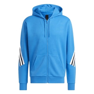 Sweat-shirt unisexe à capuche noir avec poche avant, ourlet et poignets côtelés 100% coton hiver - Product Image 3