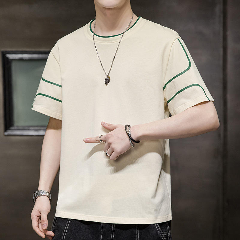 เสื้อยืดแขนสั้น JL1201-Apricot