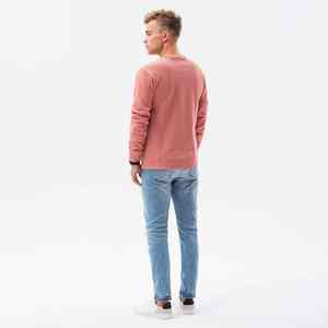 Sudadera de Hombre Otoño Invierno, Sudadera con Cuello Redondo y Logotipo Personalizado Bordado, Sudadera de Algodón Lisa con Diseño Clásico - Product Image 2