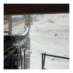 Cinta transportadora de goma reforzada de acero antiperforación Cordones metálicos longitudinales y transversales - Product Image 3