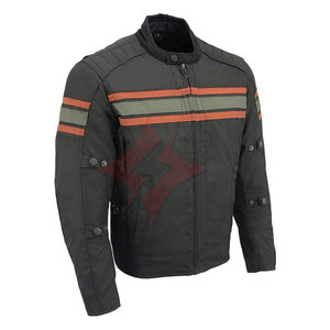 Chaqueta de Motociclismo Unisex Transpirable para Todo Clima con Protección CE, Malla Negra - Product Image 1