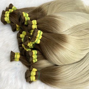 ผมต่อชาวเวียดนามบริสุทธิ์แบบ100% ผมตรงเรียบสำหรับผมสีออมเบร26-28นิ้ว - Product Image 2