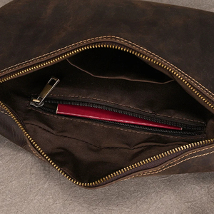 Waterproof Fanny Pack Waist <b>Bag</b> <b>Mens</b> Fanny Pack Waist <b>Bag</b> Sport <b>Travel</b> <b>Bag</b> Leather <b>Men</b> - Product Image 3