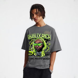 Crisp Fit OEM Custom Print Vintage Acid <b>Wash</b> T-Shirt for Campus Activities & Student Events - Product Image 1