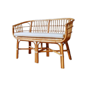 Estilo contemporáneo duradero W50 X D50 X H80 Tamaño de Indonesia Patio al aire libre Juego de sillas de ratán Soporte personalizable para sala de estar - Product Image 2