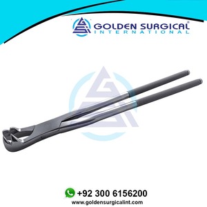 Forceps d'extraction équine réutilisable à 4 griffes de 19 pouces, en acier inoxydable professionnel, extracteur de molaires pour chevaux, chirurgie dentaire vétérinaire - Product Image 5