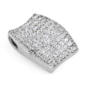 Women's Fashion Religious Pendant <b>Cubic</b> <b>Zirconia</b> Gold Plated 18K Silver Brass Jewelry Number Pattern Main Stone Zircon Brass - Product Image 2