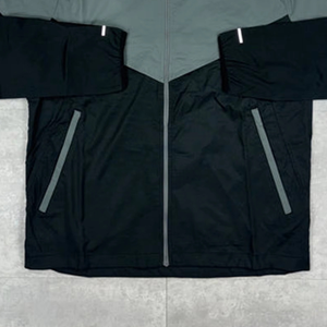 Conjunto corto de dos piezas personalizado OEM ODM para hombre, ropa de calle para hombre, chaqueta cortavientos reflectante, chándal para hombre, conjuntos de verano - Product Image 5