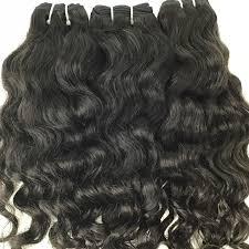 100% extensions et perruques de cheveux humains indiens vierges naturels Remy non transformés Super Double extrémité dessinée - Product Image 4