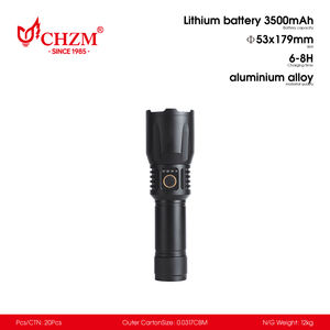 LED Waterproof Zoomable <strong>Flashlight</strong> Outdoor Strong Flash Light Tactical Camping Torch <strong>Flashlight</strong> - Product Image 5