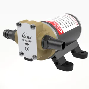 5 LPM 2.1A piccolo mini trasferimento dell'olio micro pompa ad ingranaggi pompa dell'olio elettrica idraulica prezzi per diesel