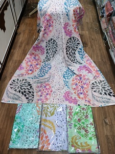 Sudanese Cotton Voile <b>Fabric</b> Breathable Woven Printed <b>Medium</b> Weight Digital Thoub - Product Image 4