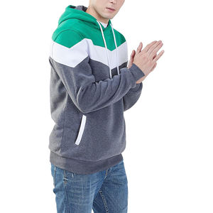 Wholesale High Quality Custom Men <b>Hoodies</b> Solid Color Men Hoodie Casual Wear Hooded Pullover basics Hoodie - Product Image 5