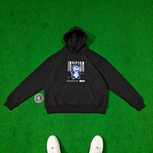 เสื้อฮู้ดดี้ลำลองพิมพ์ลาย DTF คุณภาพพรีเมียม เนื้อผ้าฝ้ายฟลีซ 100% นุ่มพิเศษ 430GSM สีพื้น  สำหรับฤดูหนาว  สามารถปรับแต่งสีได้ตามต้องการ - Product Image 5