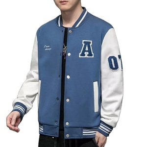 Fashionable Sublimation Custom Design Versity <b>Jacket</b> / Wholesale Polyester <b>Baseball</b> <b>Bomber</b> <b>Jacket</b> - Product Image 1
