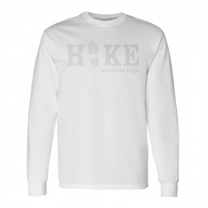 Maglietta a Maniche Lunghe Hike Hurricane Ridge, Collo Tondo, Unisex per Adulti, Promozionale - Product Image 2