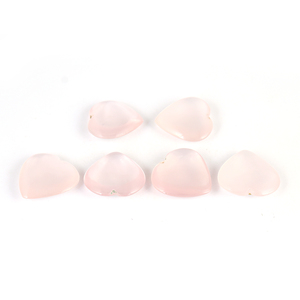 Cuarzo Rosa natural en forma de corazón cabujón corte de piedras preciosas sueltas 16MM hacer hermosas joyas de mayorista a bajo precio - Product Image 3