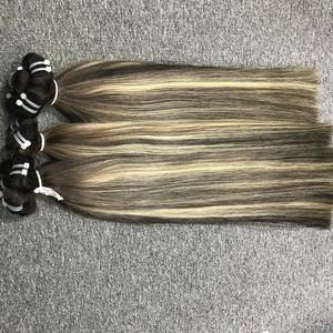 Remy VIP Hair Colorful Piano Pre-Bonded Bundles Extensiones de cabello humano alineadas con cutícula Fábrica Precio al por mayor - Product Image 4