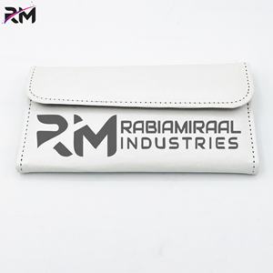 RMI nouveau produit tendance pochette en cuir et étui magnétique meilleure qualité couleur blanche - Product Image 3