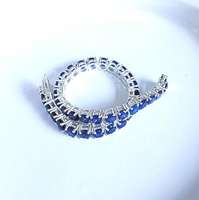 Pulsera de Plata de Ley con Zafiro Azul Exclusivo para Mujer, Joyería para la Sabiduría, Concentración, Energía, Claridad, Sanación de Chakras, Espiritualidad