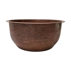 Tazón Vintage de diseñador antiguo con logotipo personalizado, plato de fruta decorativo, cuenco para servir, frutero dorado de Metal martillado - Product Image 4