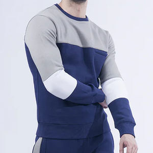 Sudadera de Cuello Redondo para Hombre, de Alta Calidad, con Logotipo Personalizado, Estilo Holgado, Gruesa, con Hombros Caídos - Product Image 2