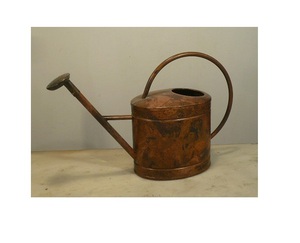 Arrosoir en cuivre grande patine - Product Image 1
