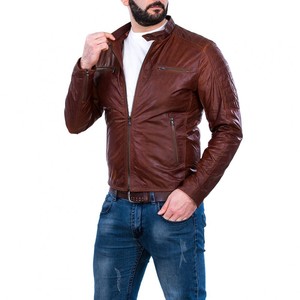 Manufacturer Custom Casual Black Zip up <b>Leather</b> <b>Jacket</b> Streetwear Vintage <b>Jackets</b> <b>Long</b> Sleeve Faux <b>Leather</b> <b>Jacket</b> - Product Image 6