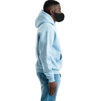 Sudadera con Capucha Reddito Sports para Hombre, 100% Algodón, Forro Polar, Cierre Completo, Bordada, Corte Regular, Anti-Pilling y Resistente al Viento