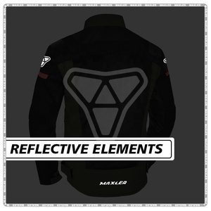 Men's Winter Cordura <b>Motorcycle</b> Racing <b>Jacket</b> Breathable Windproof Plus Size Mesh Design <b>Summer</b> Version For Men's With Low Moq - Product Image 4