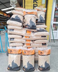 Pellets de madera de 6 mm, briquetas de combustible para calefacción, abeto, pino, roble, haya, bolsa de 15 kg para estufa y cocina - Product Image 3