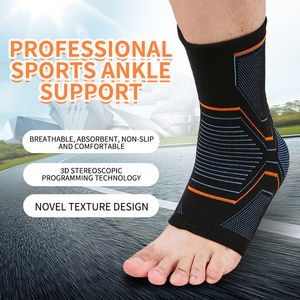 Haute Élastique 3D Tricoté Élastique Nylon Cheville Soutien Compression Manches Brace - Product Image 5