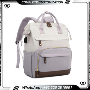 Ordinateur portable de voyage en toile s résistant à l'eau Double fermeture à glissière s Ordinateur portable - Product Image 6