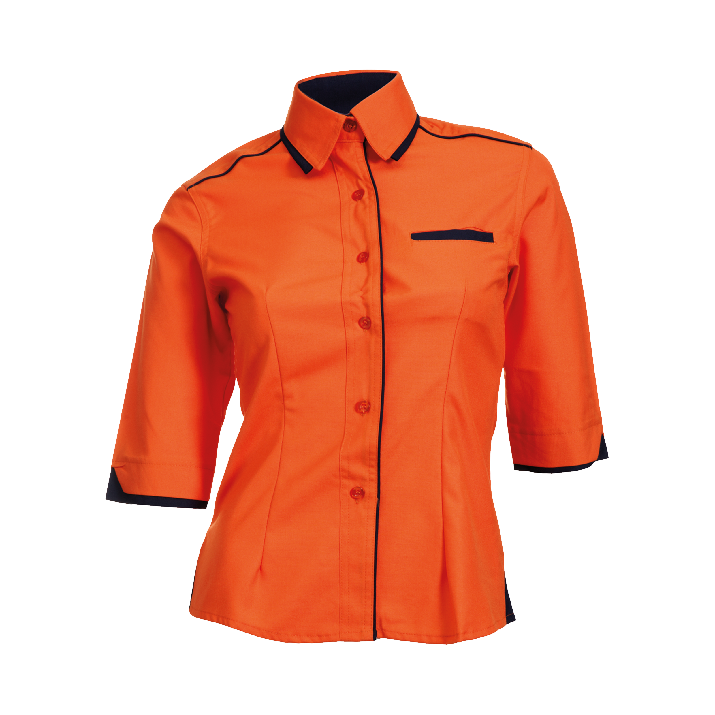 Orange / Navy  ( P / Navy )