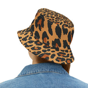 Sombreros de cubo reversibles de alta calidad Nuevo diseño Bordado Logo Impreso Material de seda Impermeable Traje de moda Venta en línea - Product Image 6