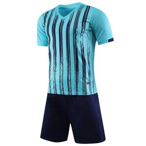 Diseño personalizado, uniformes de equipos de fútbol con estilo, uniformes de fútbol de manga corta de alta calidad, kits de fútbol OEM de fábrica - Product Image 4