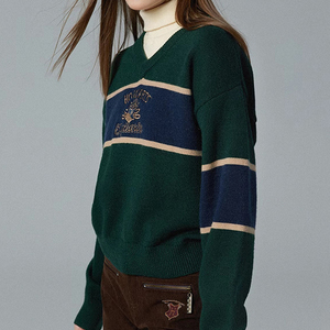 Suéteres de Lana Tejidos al por Mayor, Personalizados OEM, Jersey de Invierno de Alta Calidad, Cálido, Antiarrugas, con Logotipo Frontal para Hombre y Mujer - Product Image 5